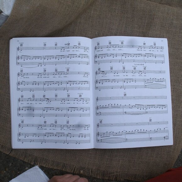 Contemporary Christian Wedding Songbook piano vocal guitar - Picture 8 of 13